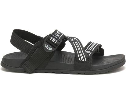 Sandalias Chacos Hombre Lowdown Negras / Blancas España ZGLH18675